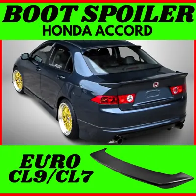 For Honda Accord Euro CL9 CL7 (03-07) Boot Spoiler Wing Trunk Mugen Style Black • $179.99