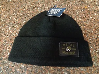 Metal Mulisha Trenches Beanie Hat Black One Size Knit Cap Unisex NWT • $24.75