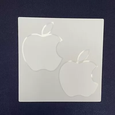 GENUINE APPLE JUMBO Logo Decals Original IPhone IPad MacBook White Sticker • £4.50