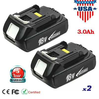 Replacement For Makita BL1815 BL1820 BL1830 18V Lithium-Ion Cordless Battery • $30