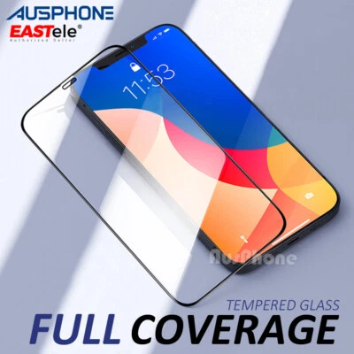 $6.89 • Buy Tempered Glass 12D FULL Screen Protector IPhone 14 Plus 13 12 11 Pro Max XR SE 8