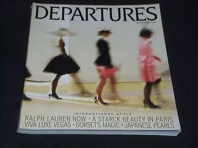 2008 March Departures Magazine - International Style Cover - L 21055 • $49.99