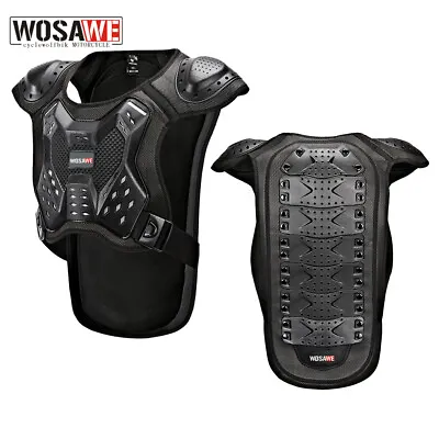 WOSAWE Adult Chest Protector Motocross Off Road MX Bike Racing Protective Guards • $58.21