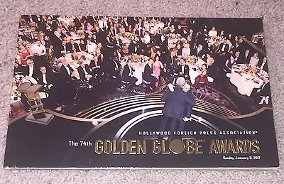 $17.99 • Buy 2017 GOLDEN GLOBES GLOBE AWARDS PROGRAM GREAT CONDITION 74th ANNUAL HFPA 1/8/17
