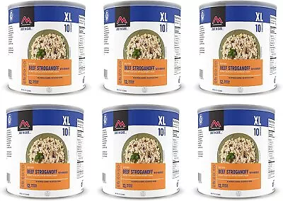 Mountain House Freeze Dried Beef Stroganoff Emergency Survival Food #10 Can ✅ • $249