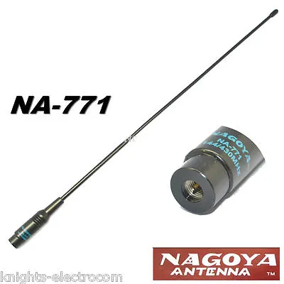 £11.95 • Buy NAGOYA NA-771 SMA MALE  2m 70cm Dual Band High Gain Handheld Antenna  NA771