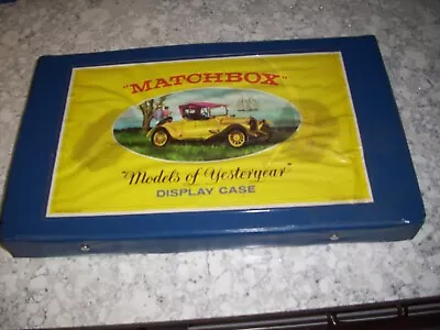 1969  Matchbox  Models Of Yesteryear Display Case With Cars • $55