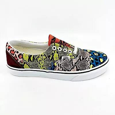 Vans Era Patchwork Leopard Snake Multicolor Mens Casual Shoes • $54.95