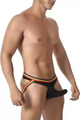 Pikante Men PIK 8018 Perseus Thong - Black Medium • $15.20