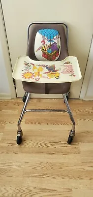 McDonald's 80's VTG Rolling High Chair Piece Restaurant Mayor McCheese (RARE) • $300