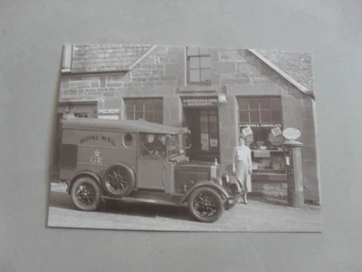 £1.25 • Buy Postcard - Drymen - Post Office- Post Van - Post Box - Transport - Royal Mail