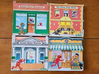 Sesame Street Elmo's Neighborhood Restaurant Museum Supermarket Furry Arms Hotel • $19