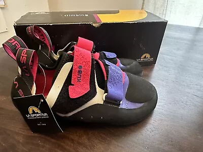 La Sportiva Women's Kubo Climbing Shoes Size 9 Royal/Love Potion • $129