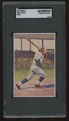 1932 Sanella Babe Ruth Nno Nrmt Sgc A Baseball New York Yankees • $900