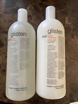 Mop Glisten Conditioner Mop 33.8 Oz + 33.8 Glisten Shampoo DUO - RARE. See Desc. • $170