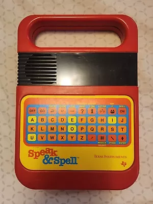 Vintage Speak & Spell Texas Instruments - Tested + Works • $15