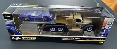 Maisto Elite Transport 1987 Buick Regal T-Type And Missile Tow Flatbed • $19.99