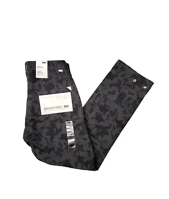 Levi's Men's 511 Slim Fit Commuter Cargo Pant Black Camo 32W X 30L 121120012 • $65.31