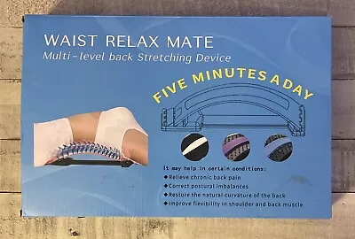 Waist Relax Mate Multi Level Back Stretching Device Relieve Chronic Pain  • $6