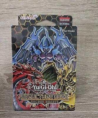 YuGiOh! Sacred Beasts Structure Deck - Fully Konami Sealed - 1st Edition! • £26.99