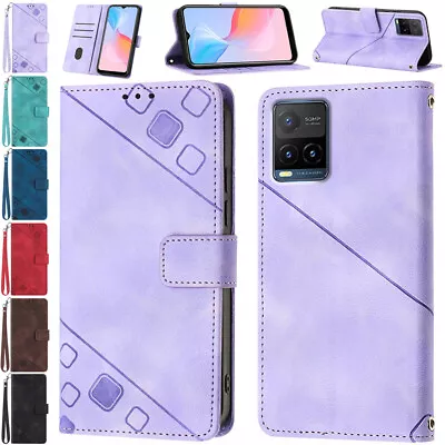 For Vivo Y75 Y33s Y21 Y21s Y17 Y12 Y11 Shockproof Wallet Case Flip Leather Cover • $13.99