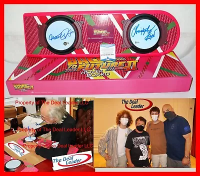 🔥  Michael J Fox Christopher Lloyd Back To Future Signed Hoverboard Beckett PSA • $721.62