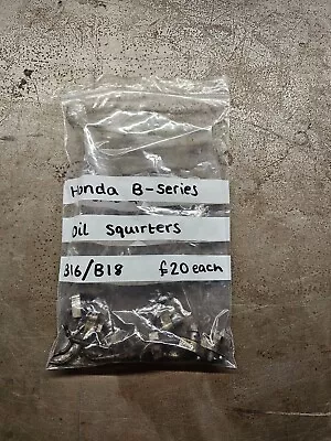 Genuine HONDA B SERIES OIL Squirters B16 And B18 Versions Available. Oem • $24.89