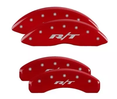 MGP 12204SRT1RD Red Brake Caliper Covers RT For 11-23 Dodge Durango • $289