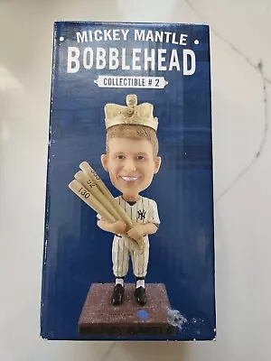 MICKEY MANTLE Triple Crown Bobblehead New York Yankees 2016 SGA HOF New In Box • $84.99