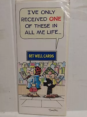 Vintage Andy Capp Get Well Soon Comic Cards Greeting Card Version 2 • $7.29