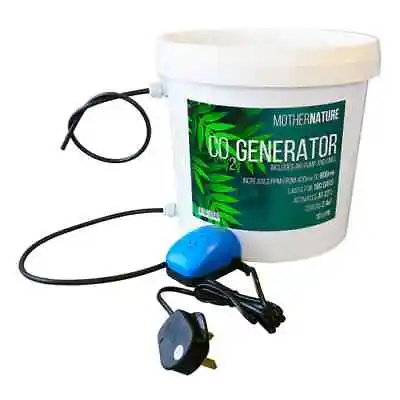 Mother Nature CO2 Generators 5L & 10L With Air Pump Complete Self-Contained Kit • £69.95