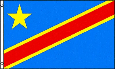 $8.88 • Buy 3x5 Democratic Republic Of Congo Flag African Country Banner Pennant Outdoor 