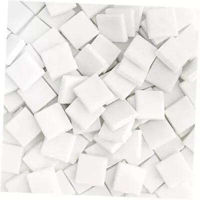 Mural Mosaic Tiles For Crafts Bulk 200g Mosaic Glass Pieces For Decor White • $21.03