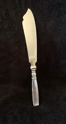 Sterling Silver Handle Fish Knife Raadvad Blade Denmark 11 W &S Sorenson • $98