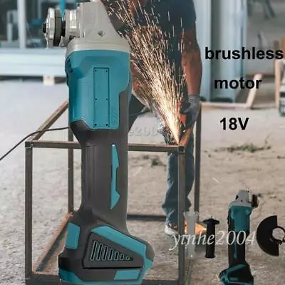 125mm Brushless Angle Grinder Cordless Body Replace For 18V Makita Battery US • $46.99