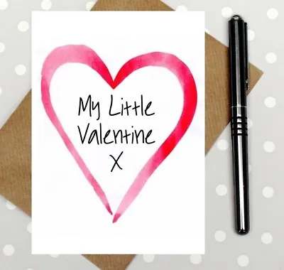 Valentine's Card Kids - Valentine's Day Card For Daughter - Valentine's Card Son • £3.30