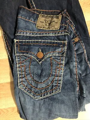 True Religion Super T Jeans 35  32 • $100