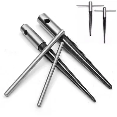 2pc T Handle Tapered Reamer Set 1/8   To 1/2   & 5/32   - 7/8   Bridge Pin Hole • $14.79