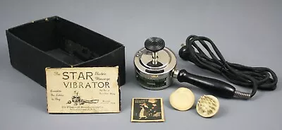 Antique Medical Quack Device The Star Vibrator Fitzgerald Mfg. Early 20th C. • $95