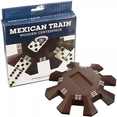 Mexican Train Dominoes Wooden Centerpiece  • $21.99