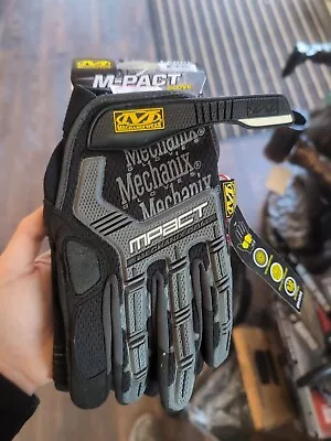 Mechanix Wear M-Pact Impact Protection Gloves Black Size L • $25