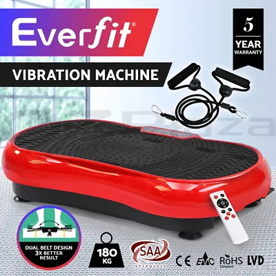 Everfit Vibration Machine Machines Platform Plate Vibrator Exercise Fit Gym Home • $99.95