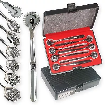 Wartenberg Sensory Diagnostic Pin Wheel Testing Pinwheel Stimulator Set Of 7 • £49.99