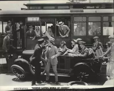 1963 Press Photo Silent Films Harold Lloyd In  Harold Lloyd's World Of Comedy  • $17.99