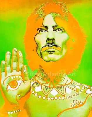 George Harrison Giclee Fine Art Print Paper Or Canvas Large Avedon Beatles • $32.82