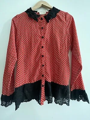 Wheels And Dollbaby Blouse Size 12 Excellent Condition  • $39