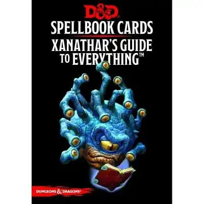 $40.78 • Buy D&D RPG 5th Ed - Revised Spellbook Cards Xanathar's Guide