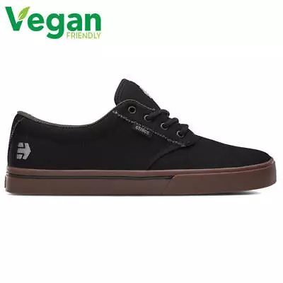 Etnies Jameson 2 Eco Mens Black Grey Vegan Skate Shoes Trainers Size 7-13 • £57.99