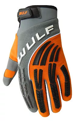 Wulfsport Adult Shadow Gloves Quad Gloves Motorbike Motorcross Gloves • £15.49