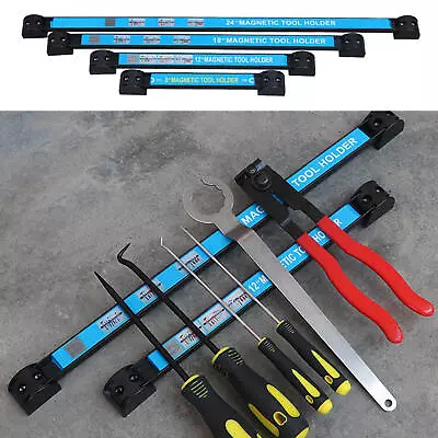 Magnetic Tool Holder Strip Heavy Duty Tool Organizer Magnet Bar Garage Shop Rack • $17.08